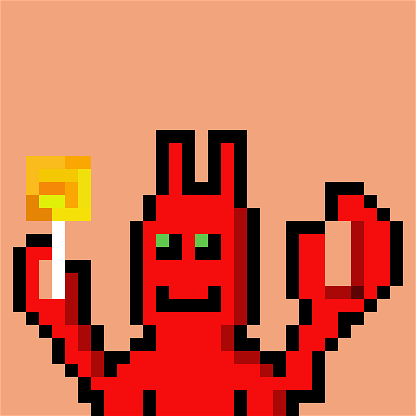Pixel Lobster #153