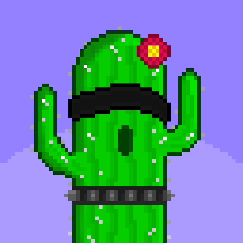 Cactus & Co. #1344 NFT on Algorand