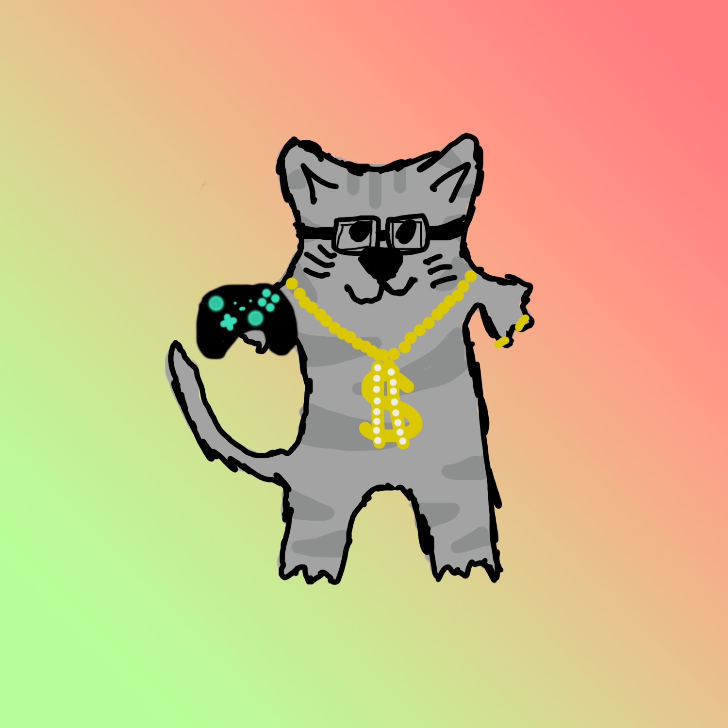 Shitty Kitties #54 NFT on Algorand