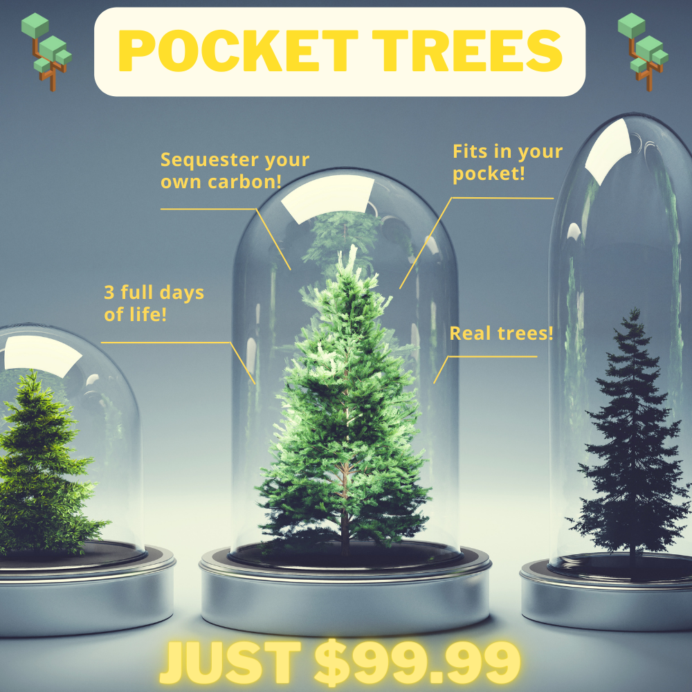 April Fool's 2022 - CryptoTrees NFT on Algorand