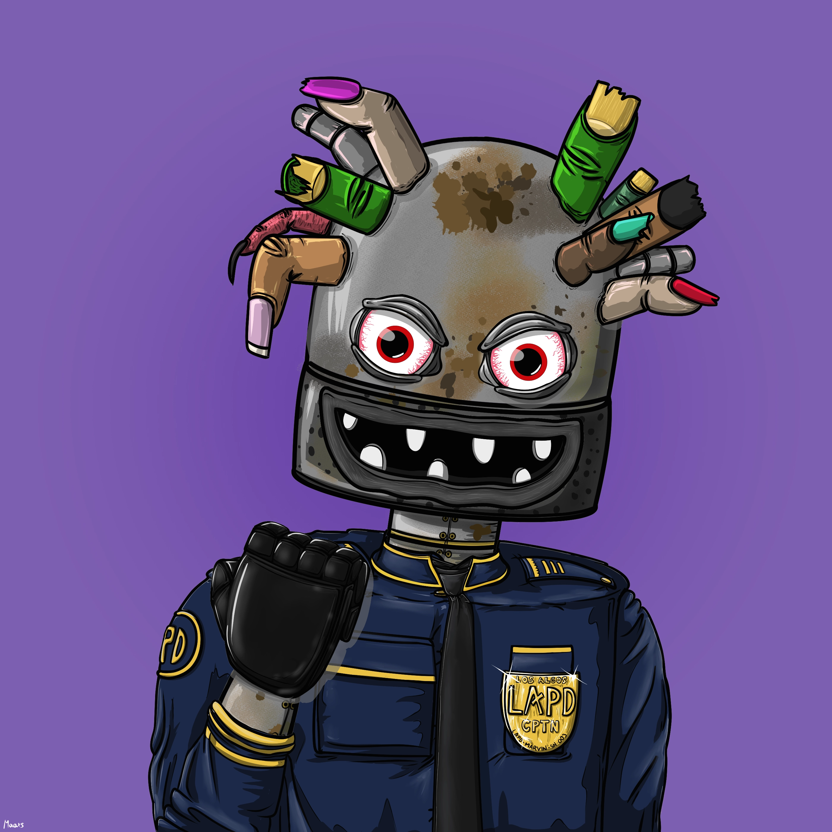 Mental Marvin #2767 NFT on Algorand