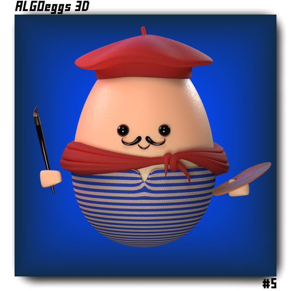 An image of ALGOegg 3D #05