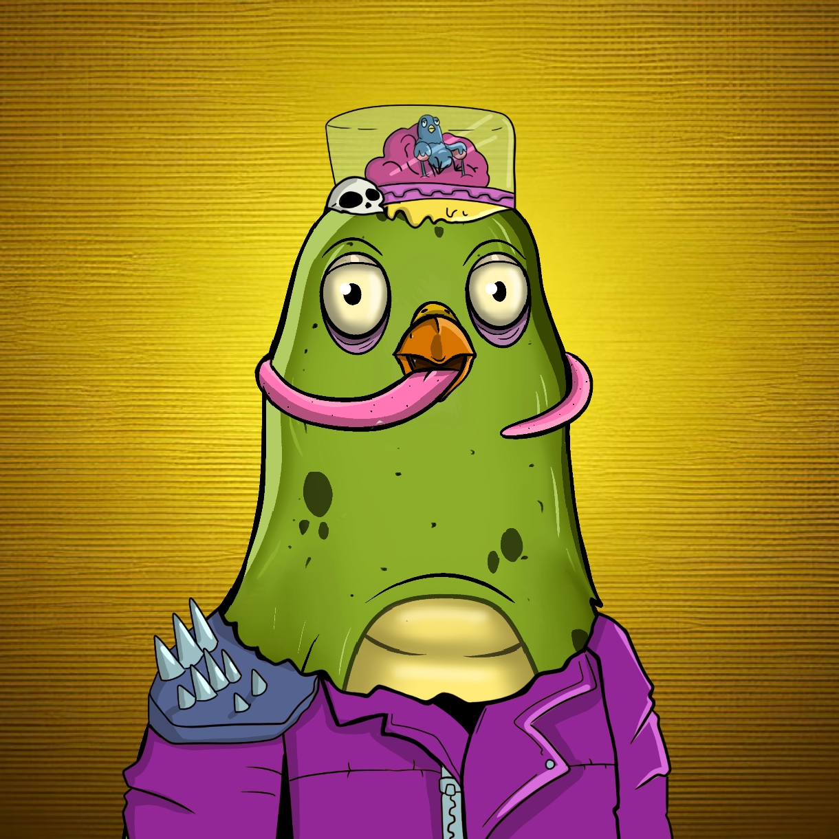 Mutant Ghetto Pigeon #137 NFT on Algorand