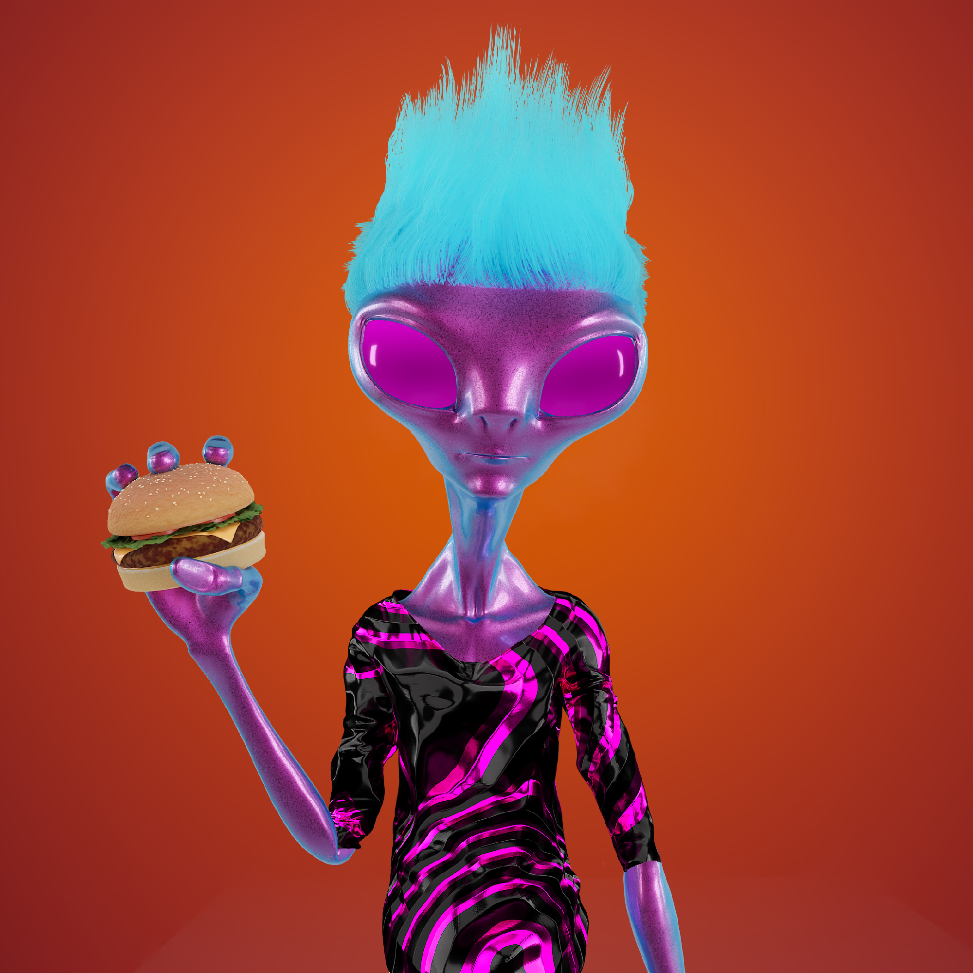Alien Tourism1505 NFT on Algorand