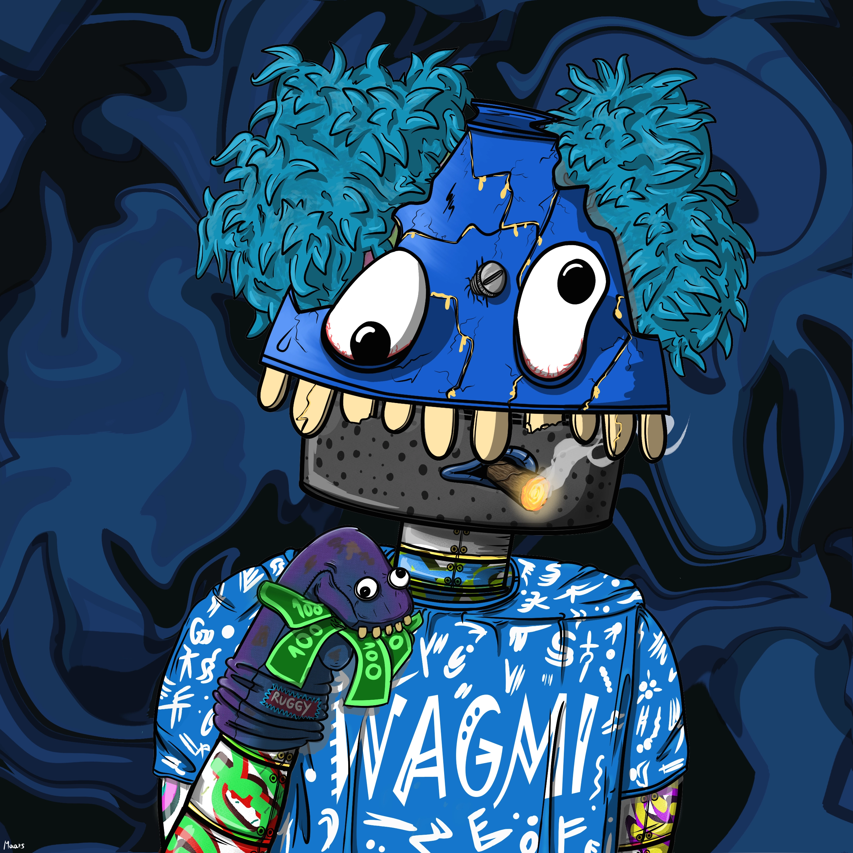 Mental Marvin #2276 NFT on Algorand
