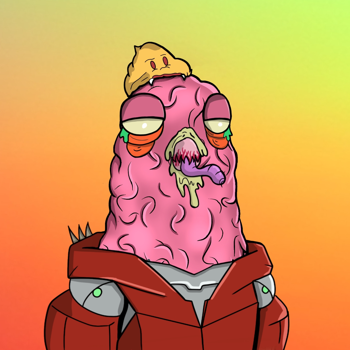 Mutant Ghetto Pigeon #338 NFT on Algorand