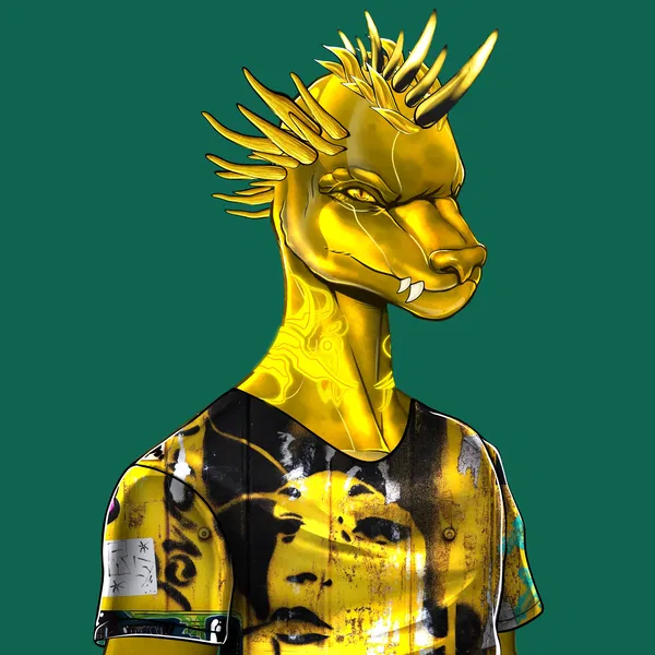 Image of AL-DRAGON 1st GOLD#013