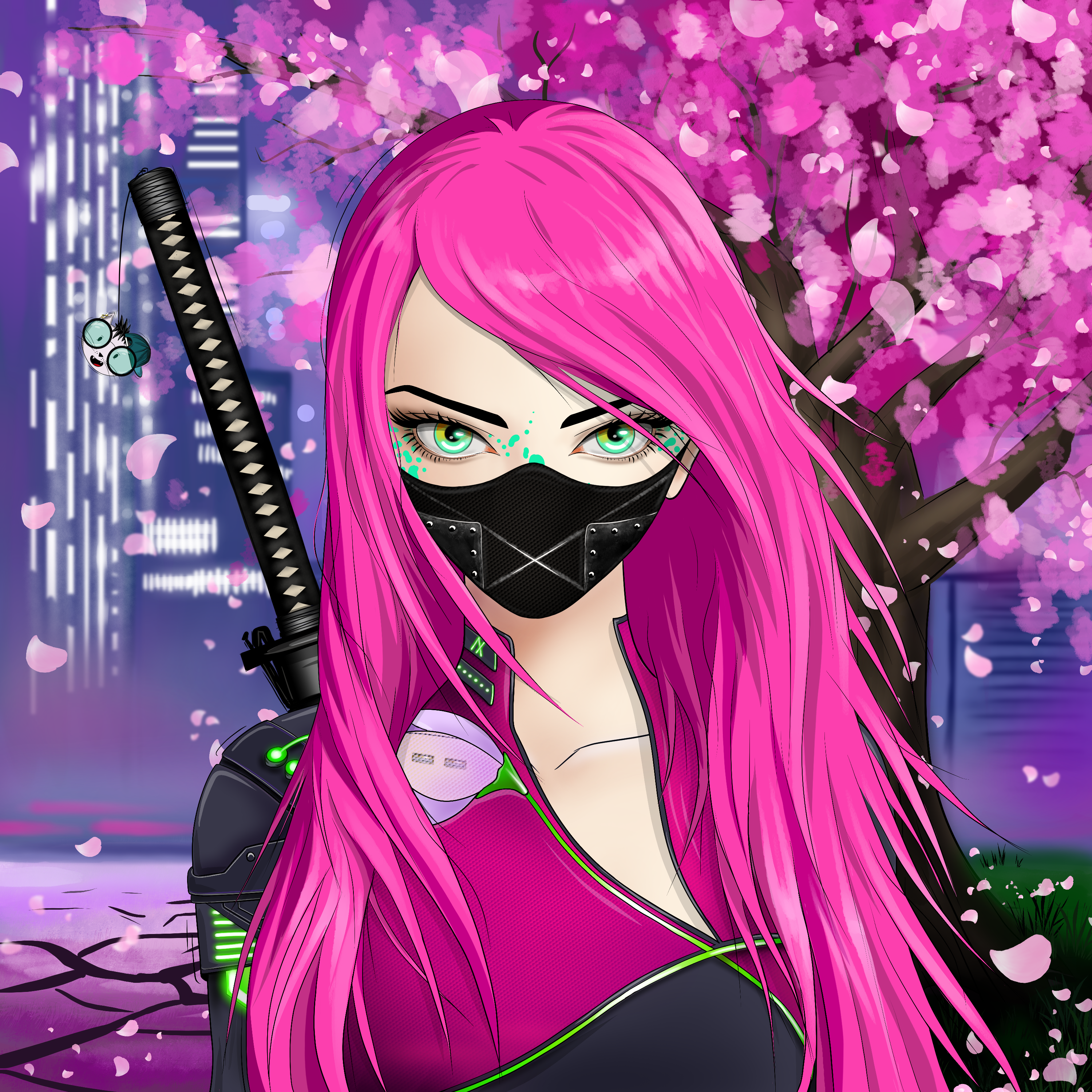 R4V3N Base #999 NFT on Algorand