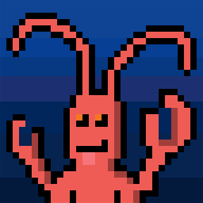 Pixel Lobster #106