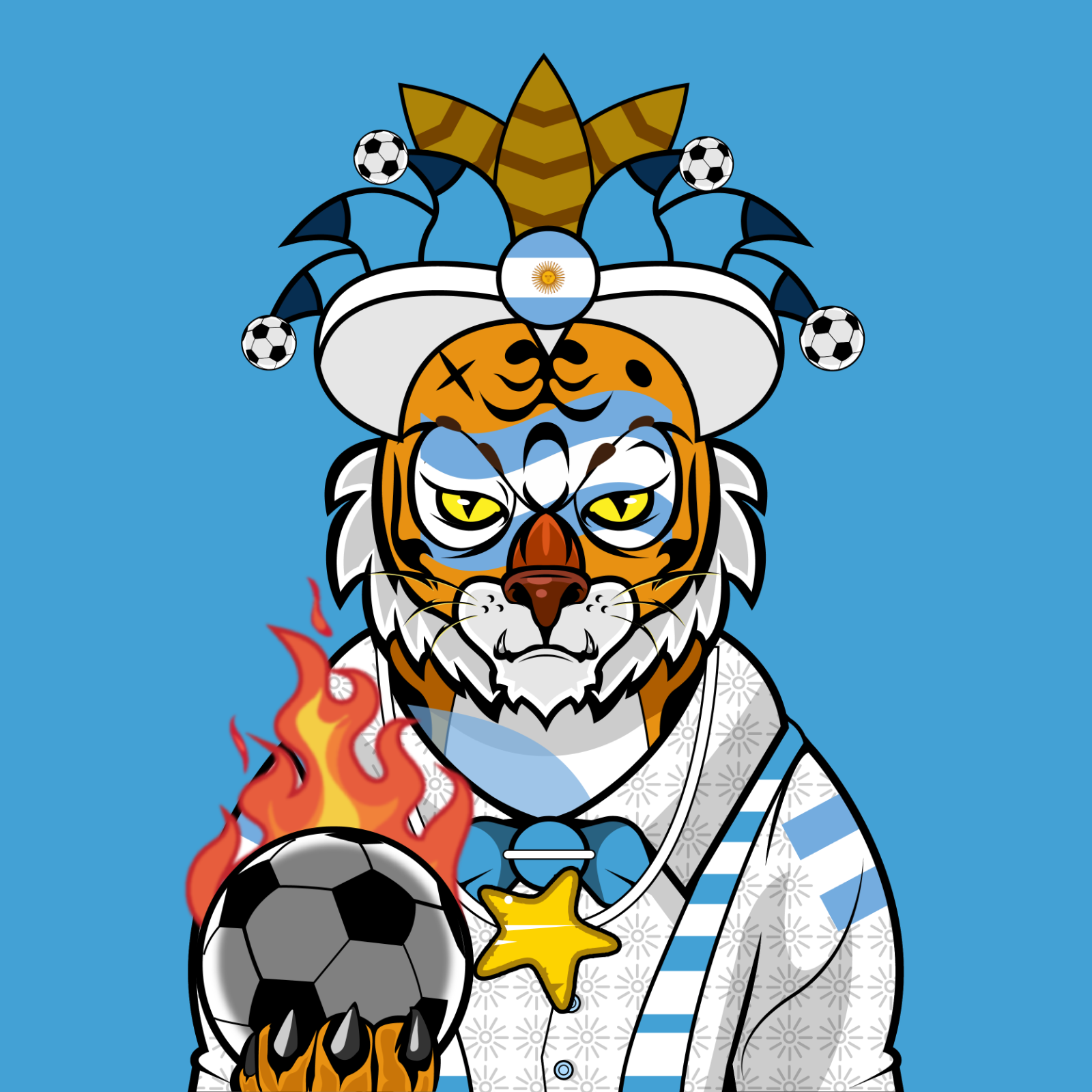Football TigerChi #0928 NFT on Algorand