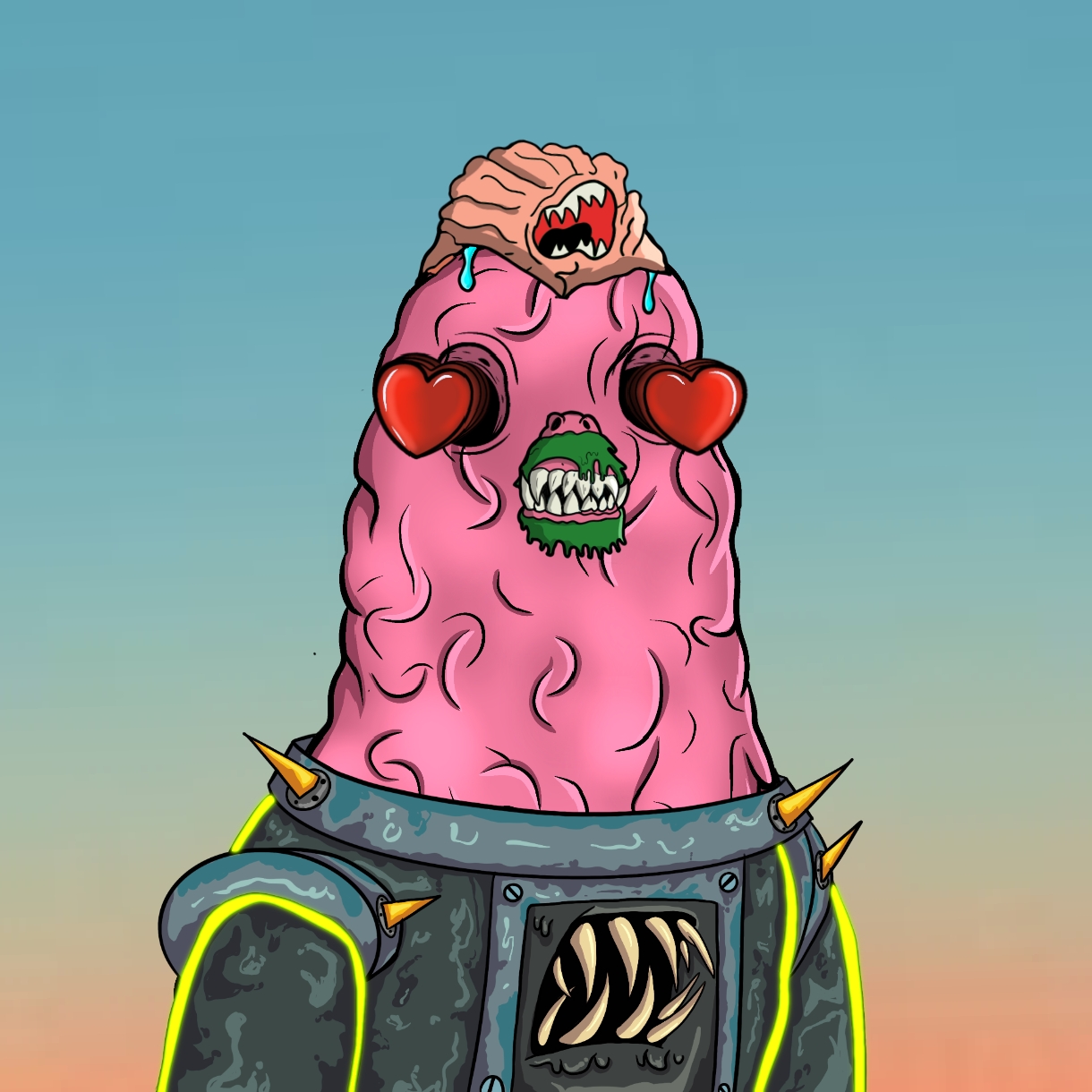 Mutant Ghetto Pigeon #657 NFT on Algorand