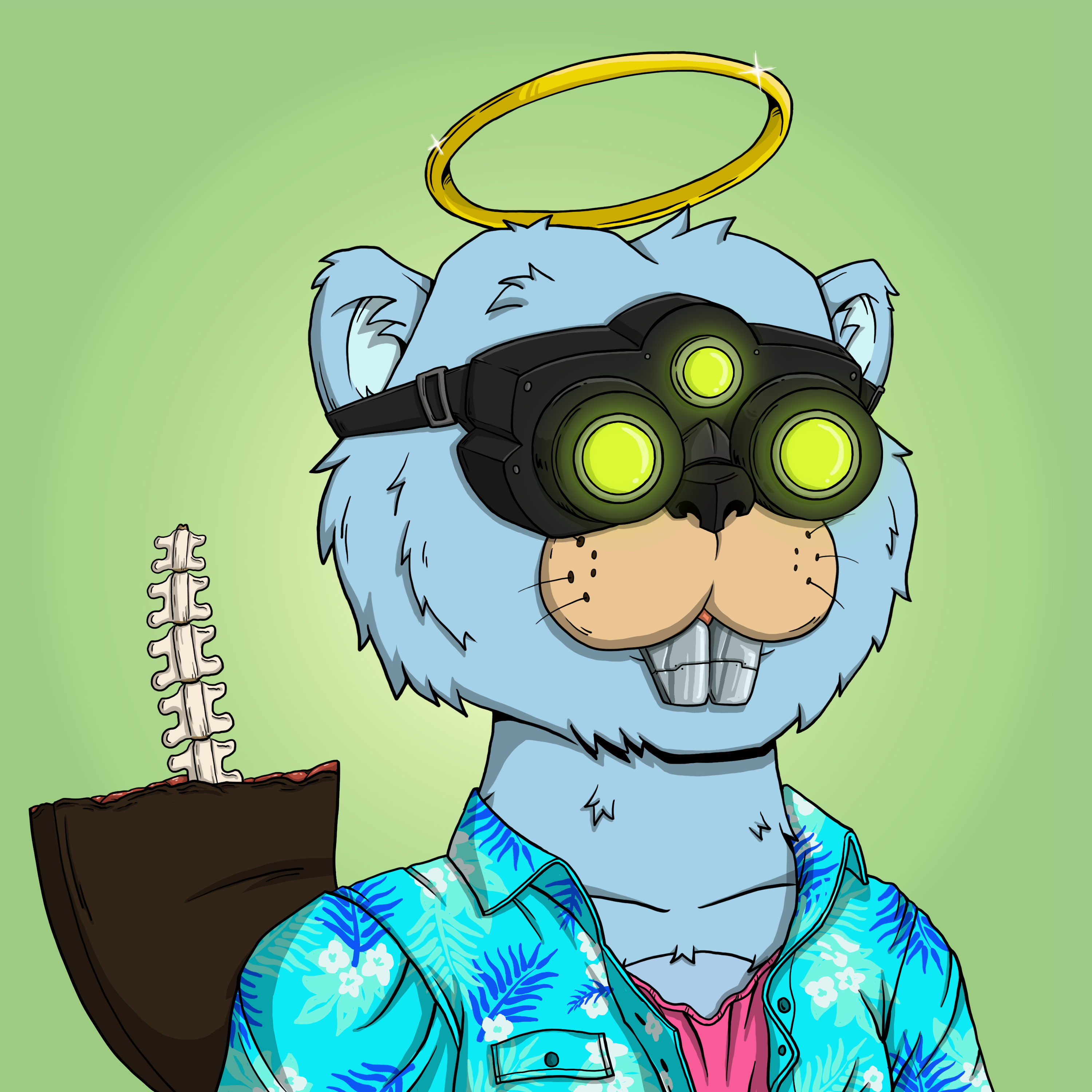 Beava Buds #75 NFT on Algorand