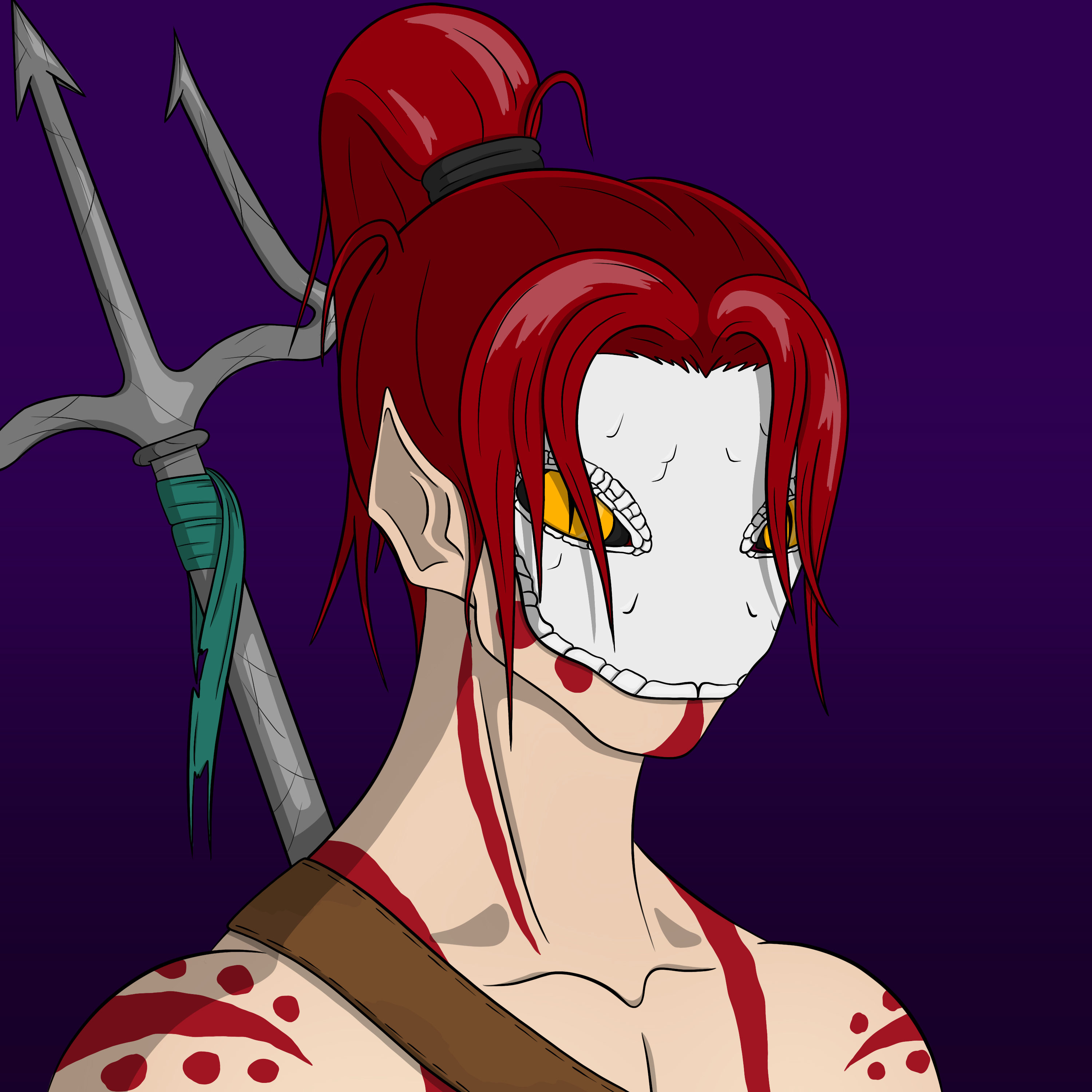 Dark Coin Champion #0736 NFT on Algorand