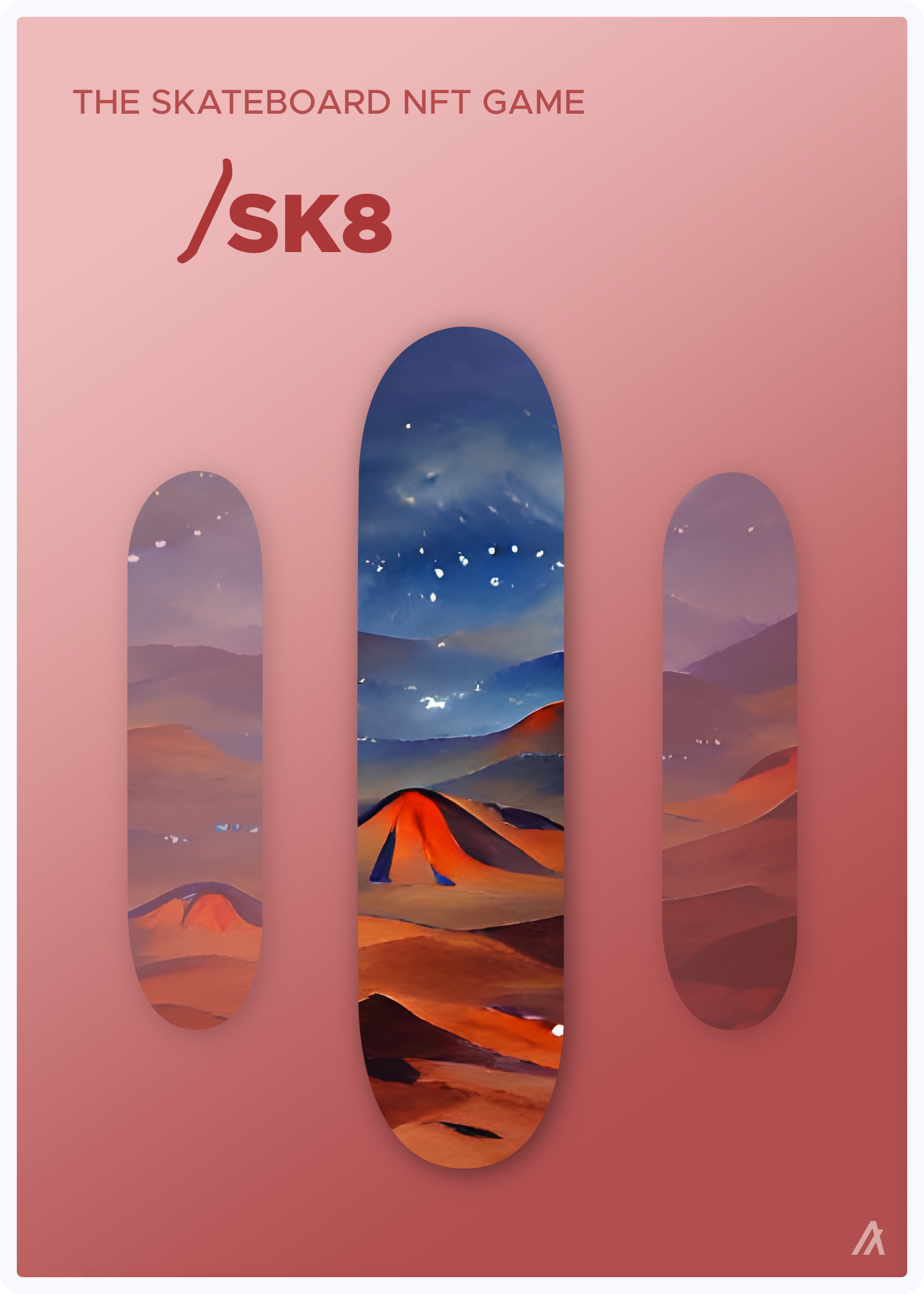 SK8 Deck #189 NFT on Algorand