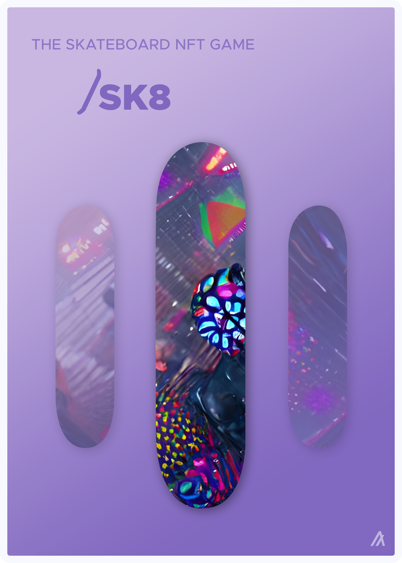 SK8 Deck #169 NFT on Algorand