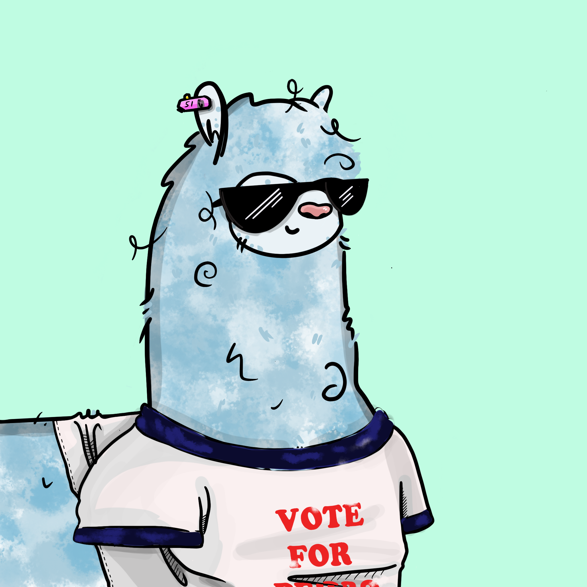 Nota Llama #996 NFT on Algorand