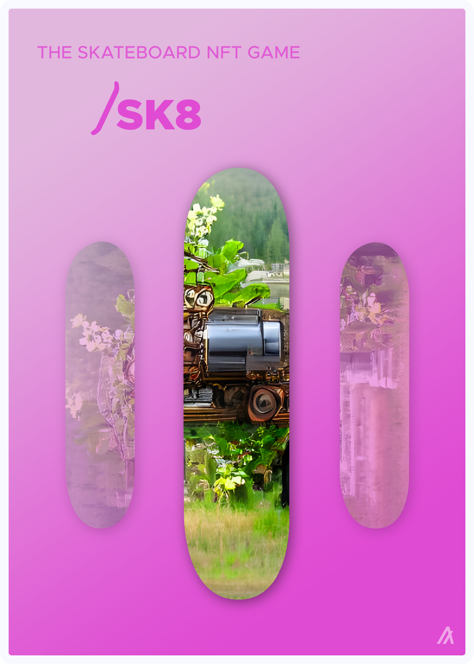 SK8 Deck #081 NFT on Algorand