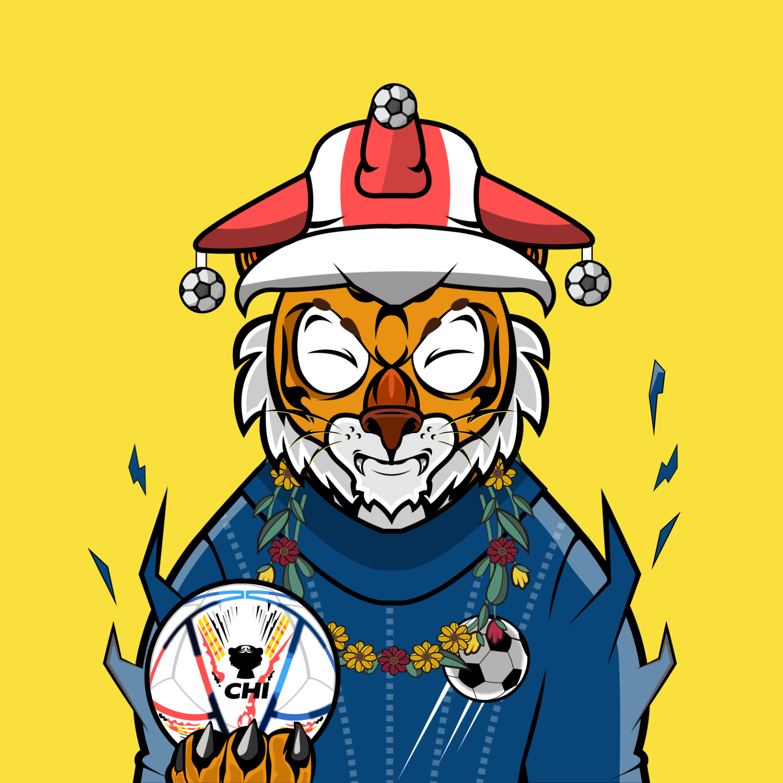 Football TigerChi #1847 NFT on Algorand