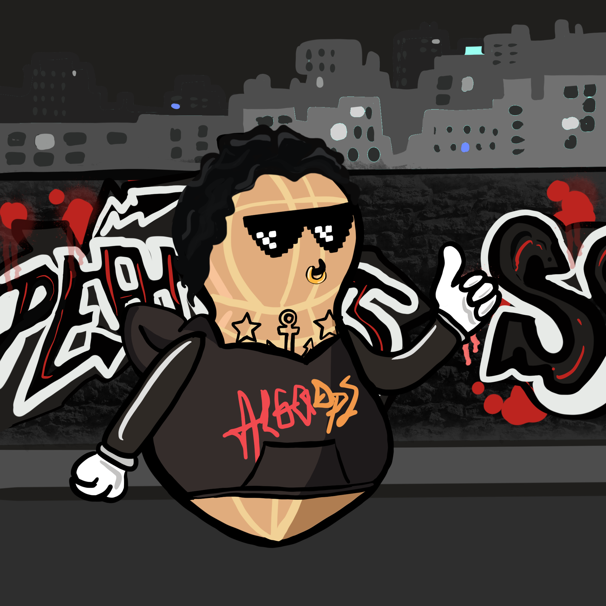 Dope Peanut Society #692 NFT on Algorand