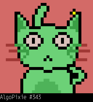 Algo Pixie #343 NFT on Algorand