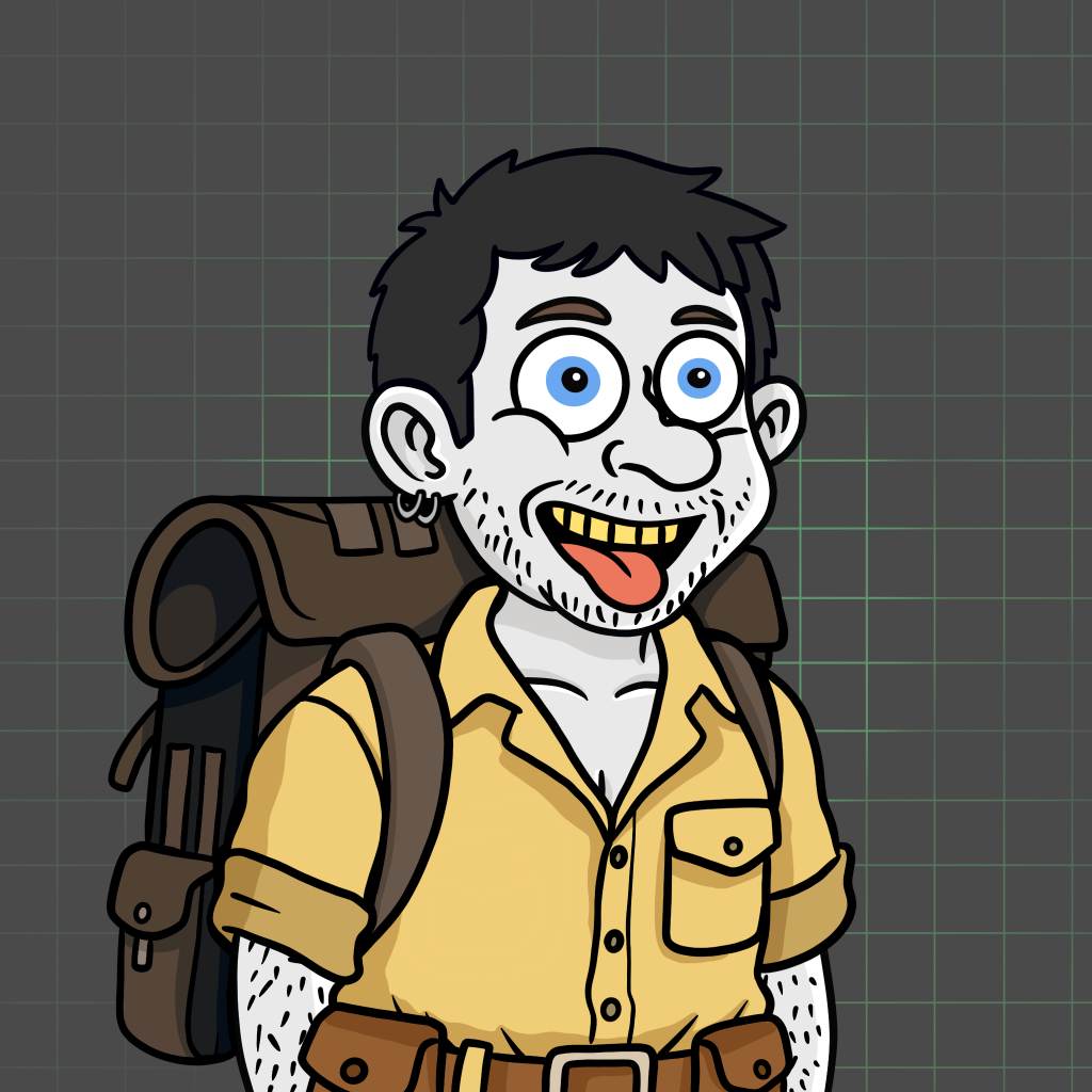 Crazy-ASS Zoologists #124 NFT on Algorand