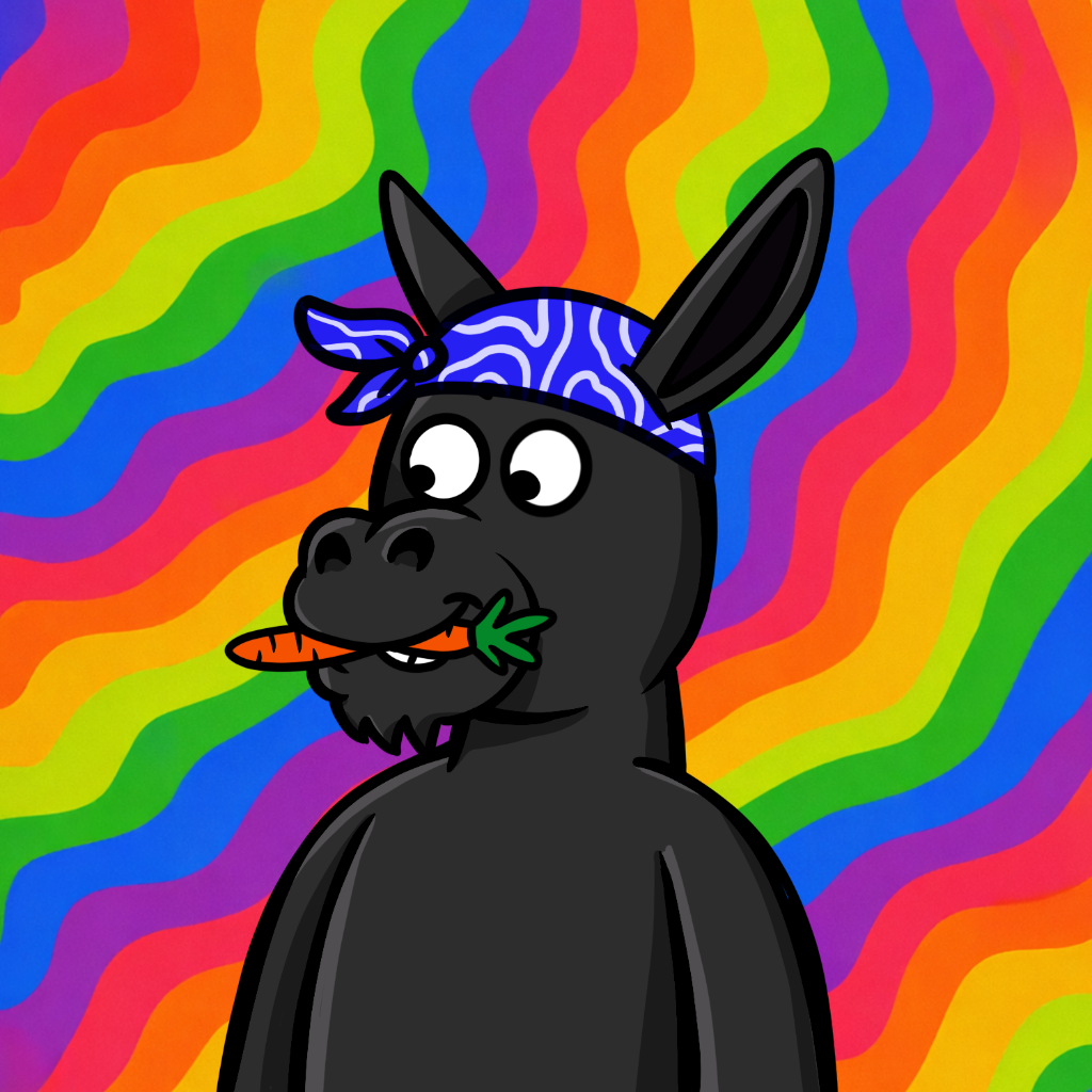 Mega Donkey #143 NFT on Algorand