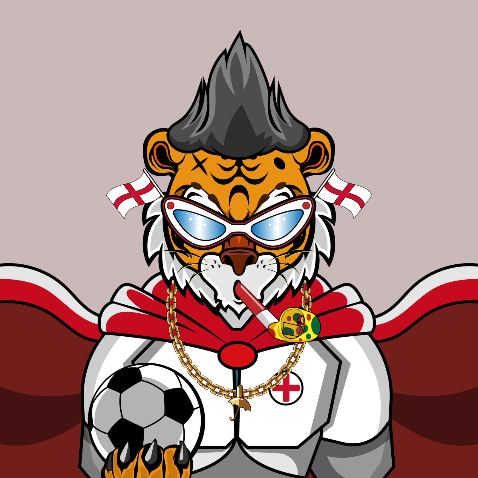 Football TigerChi #1503 NFT on Algorand