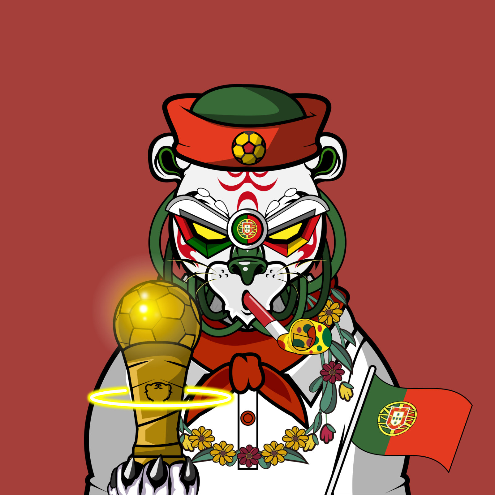Football TigerChi #0394 NFT on Algorand