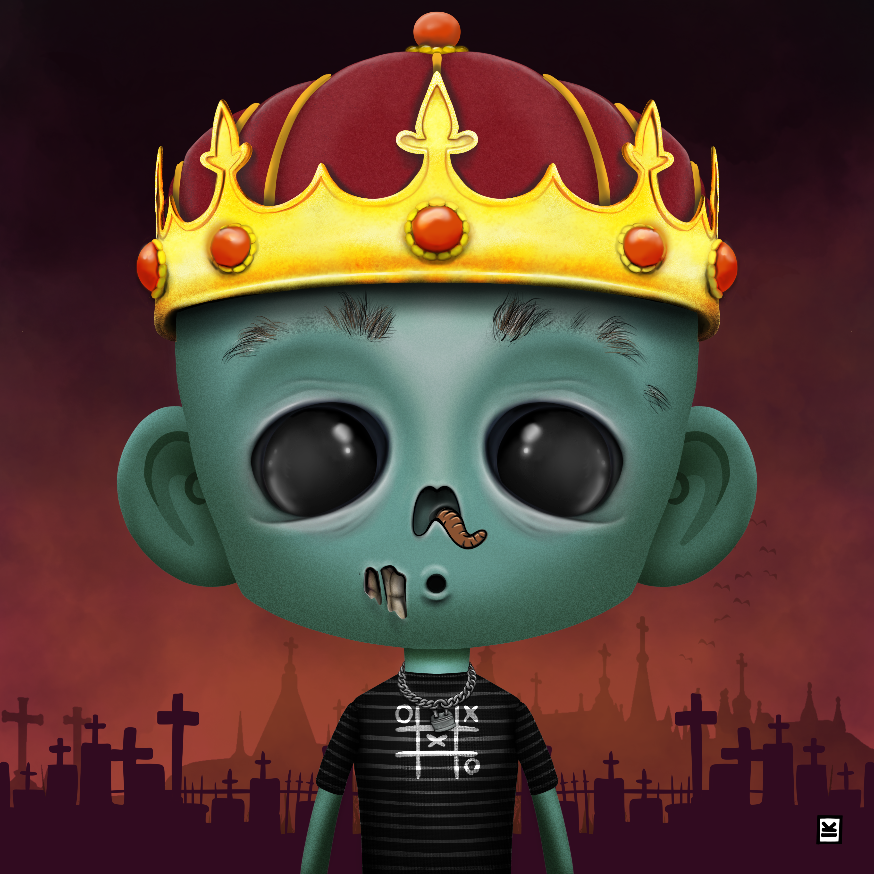 Little Monsters - Zombie #94 NFT on Algorand