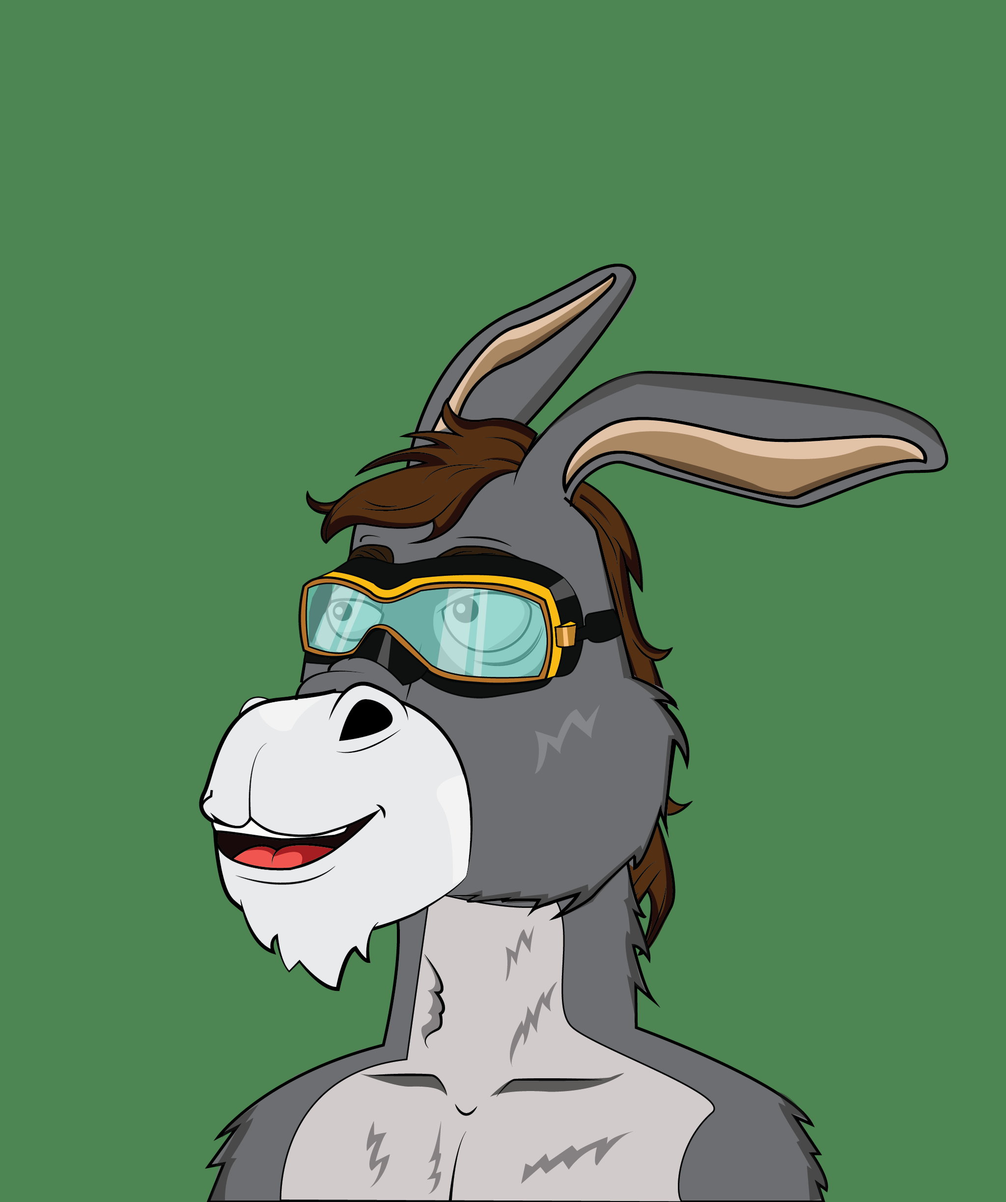 Donkey 1168 NFT on Algorand