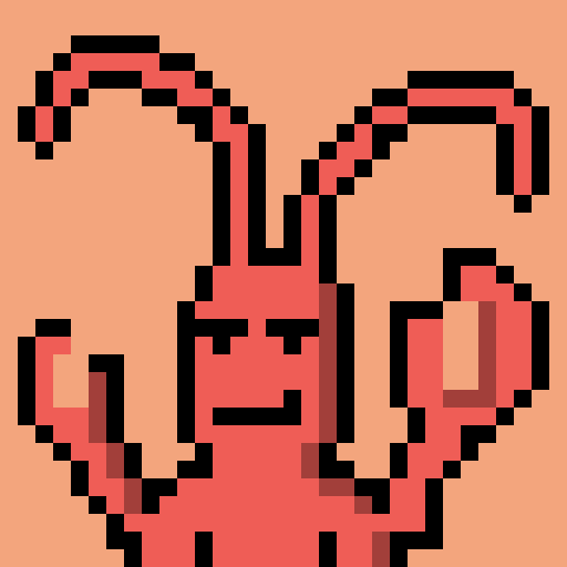 An image of Pixel Lobster #6