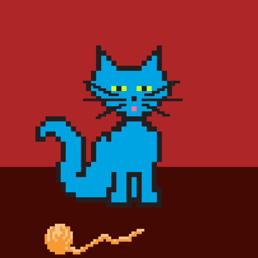 Meowlgo #186 NFT on Algorand