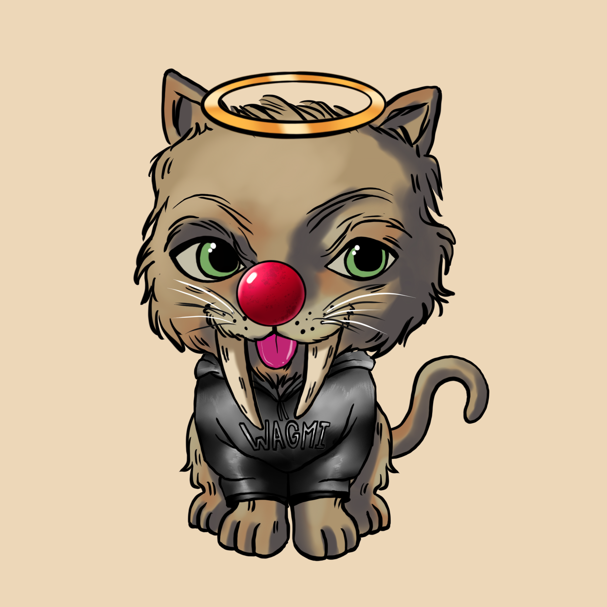 Adorable Feline #0110 NFT on Algorand
