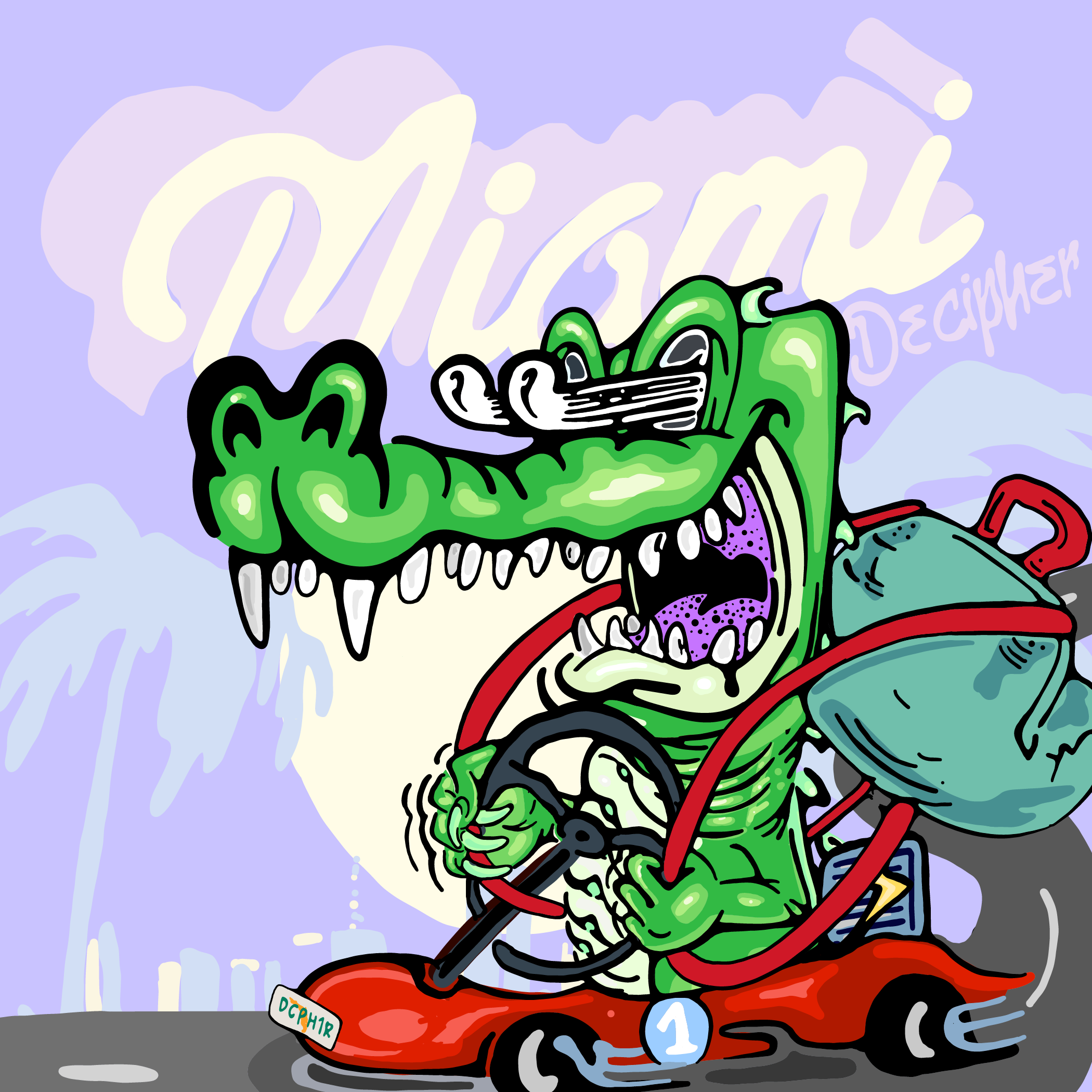 Algo Gator #168 NFT on Algorand