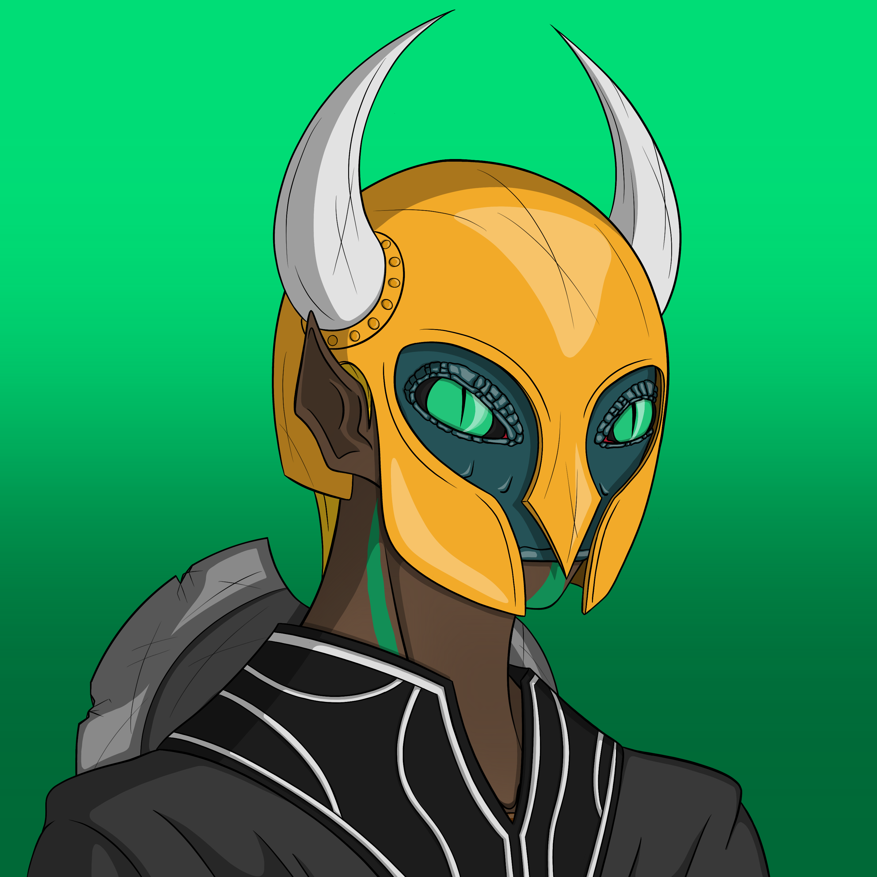 Dark Coin Champion #0804 NFT on Algorand