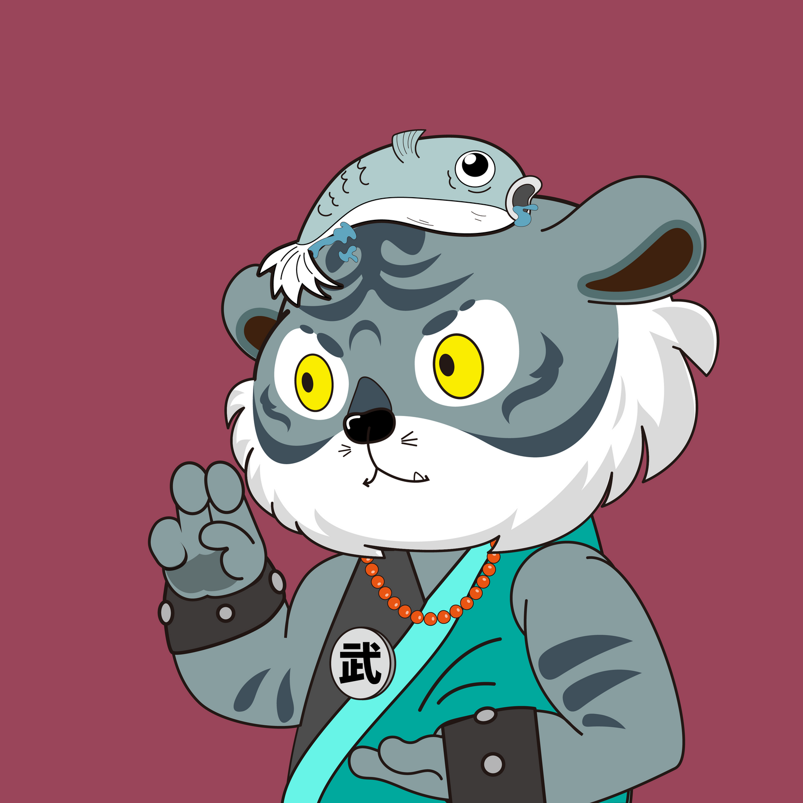 Apprentice TigerChi #196 NFT on Algorand