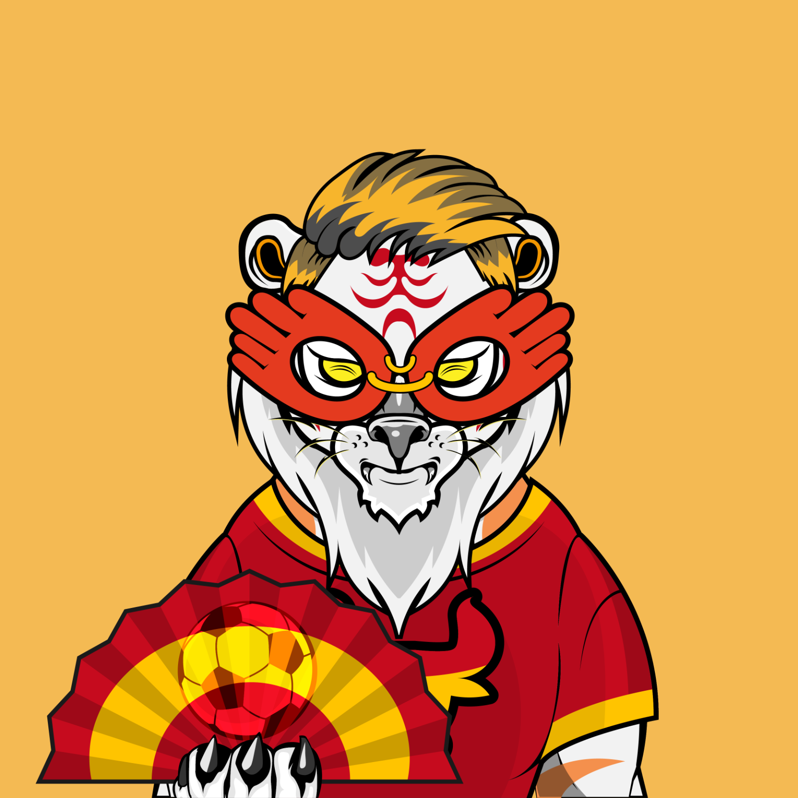 Football TigerChi #1614 NFT on Algorand