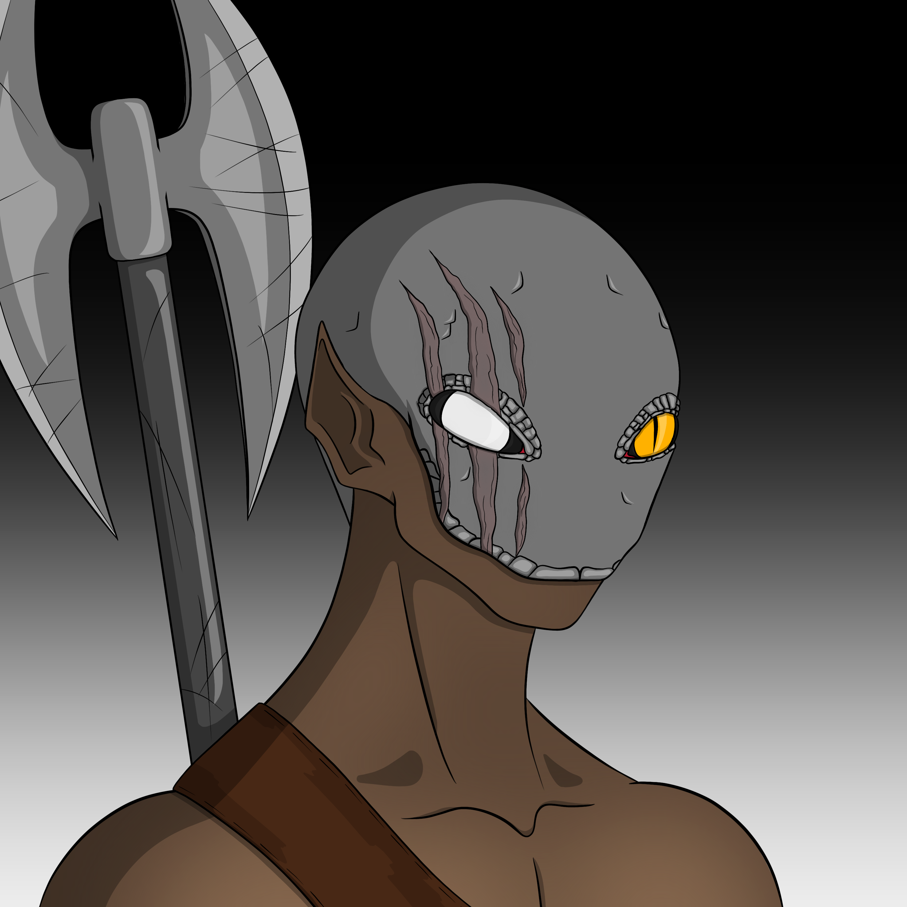 Dark Coin Champion #0412 NFT on Algorand