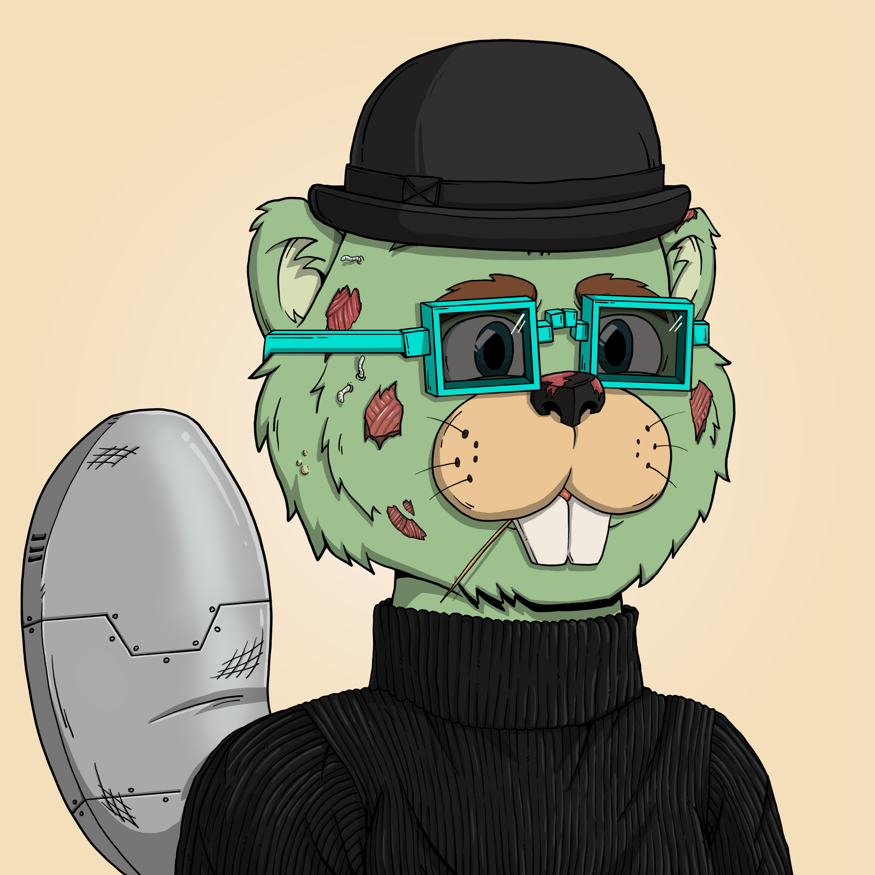 Beava Buds #1072 NFT on Algorand