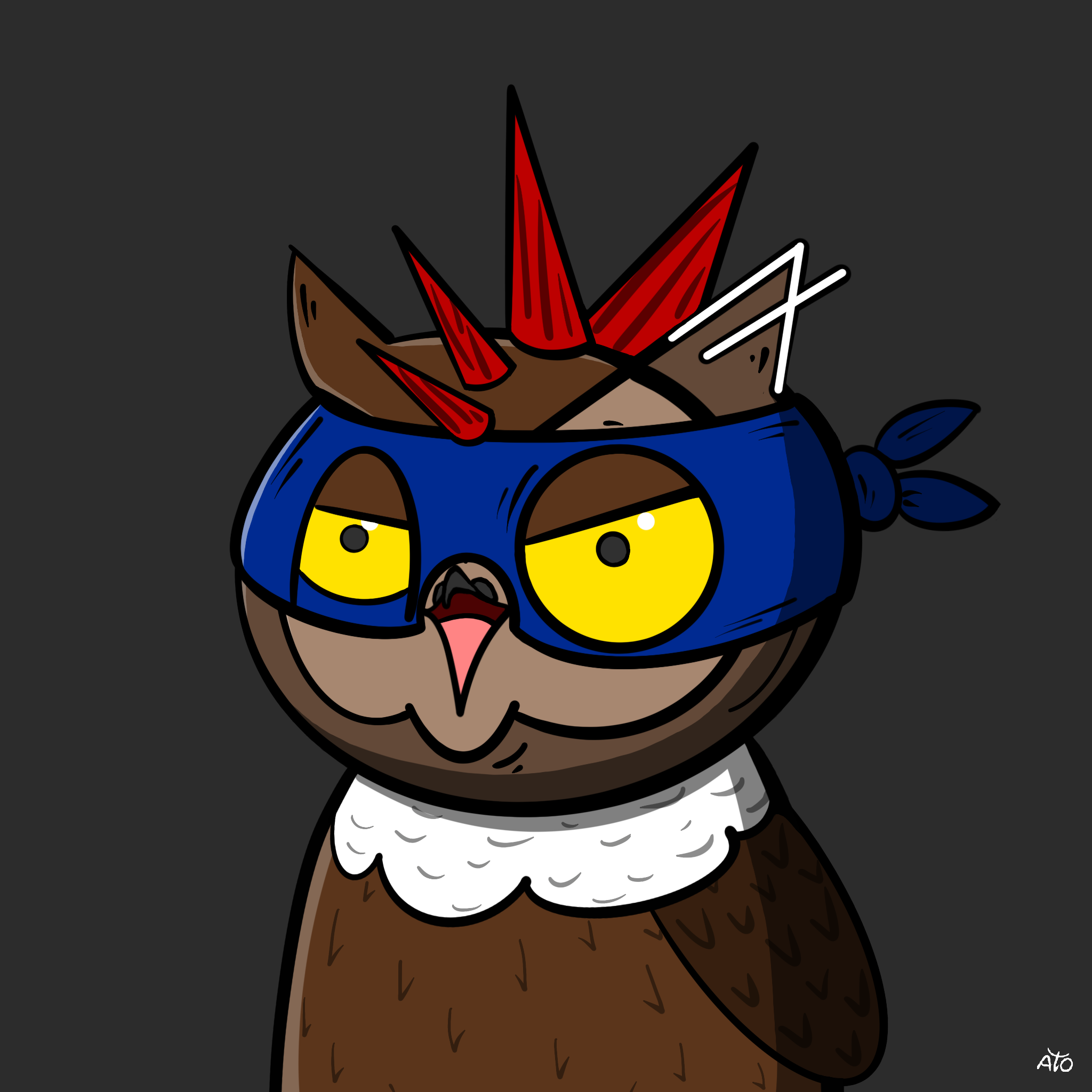 AOWL #1509 NFT on Algorand