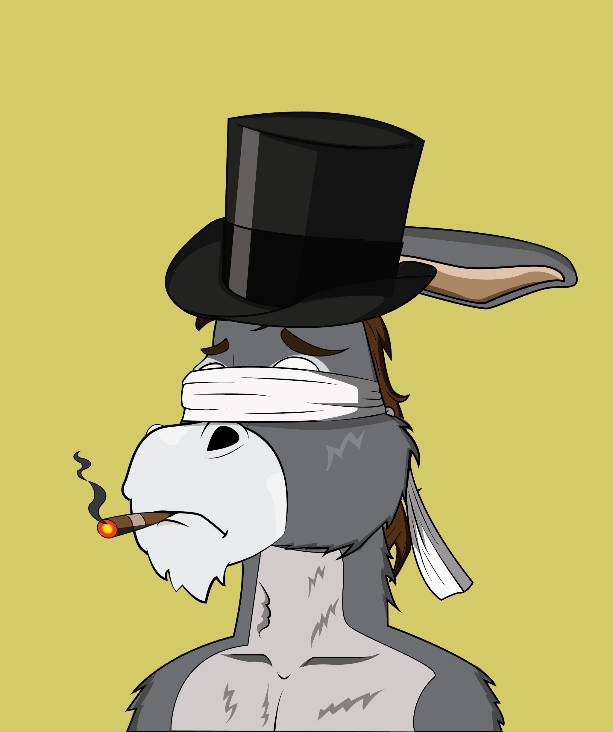 Donkey 3607 NFT on Algorand