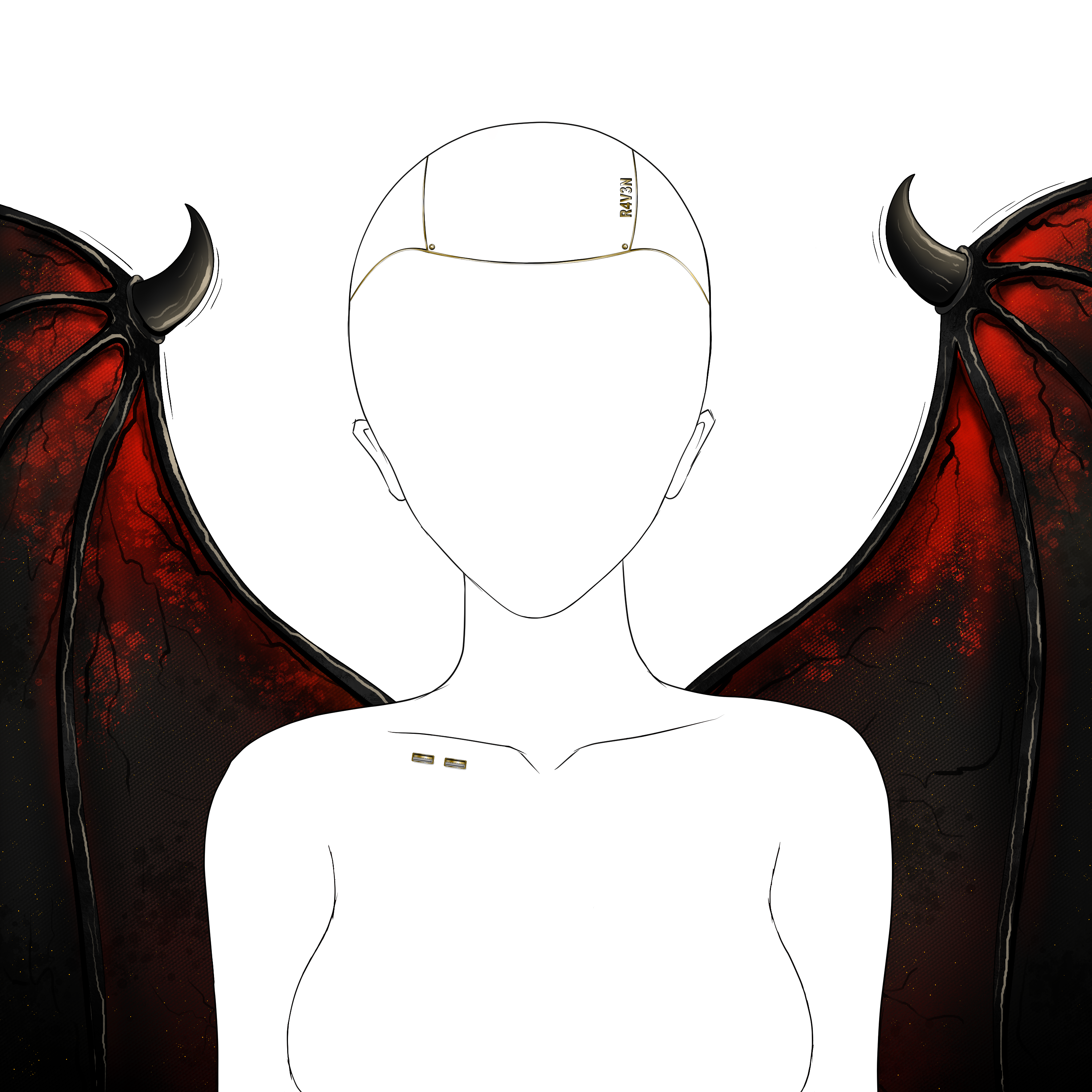 R4V3N Trait - Back 25 NFT on Algorand