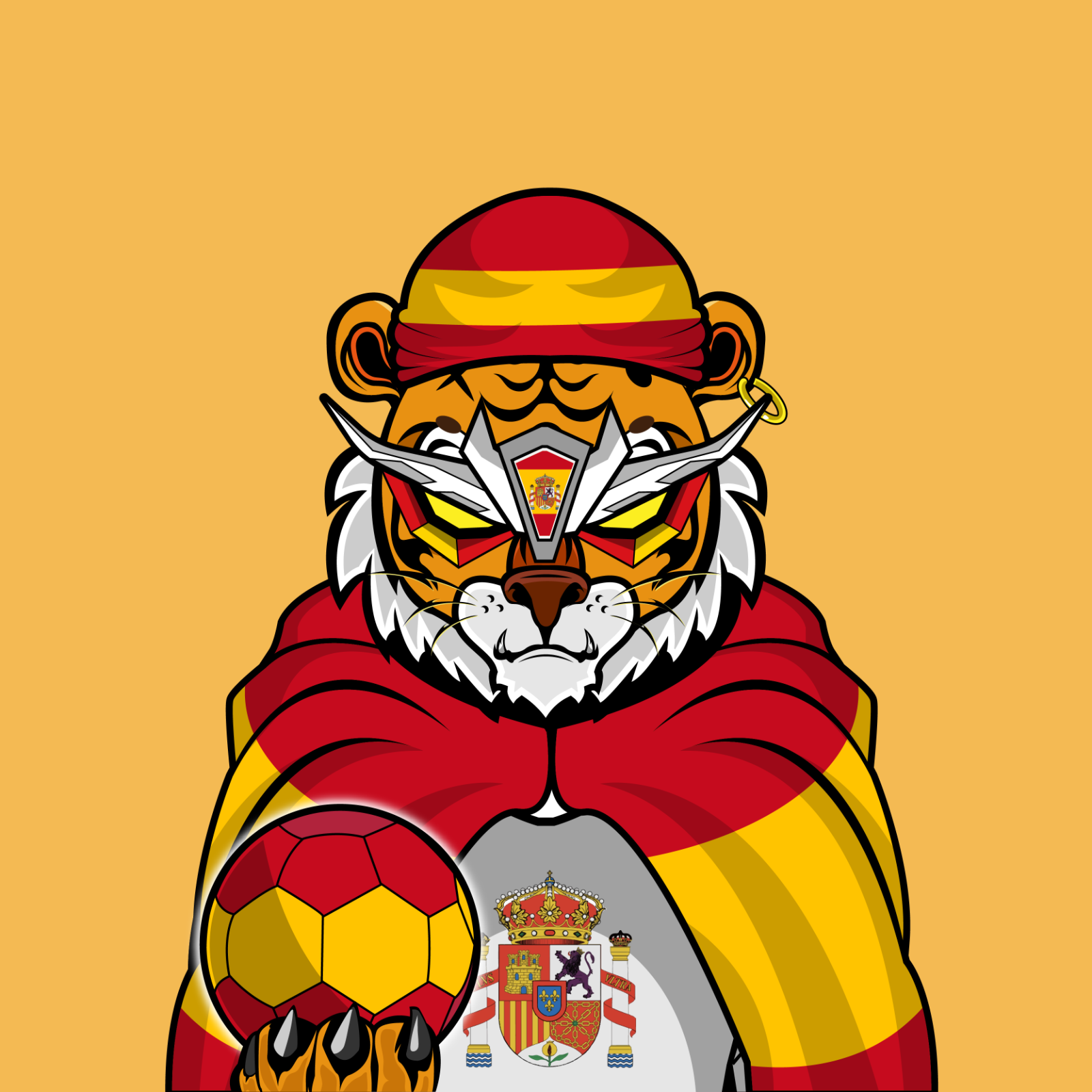 Football TigerChi #0947 NFT on Algorand