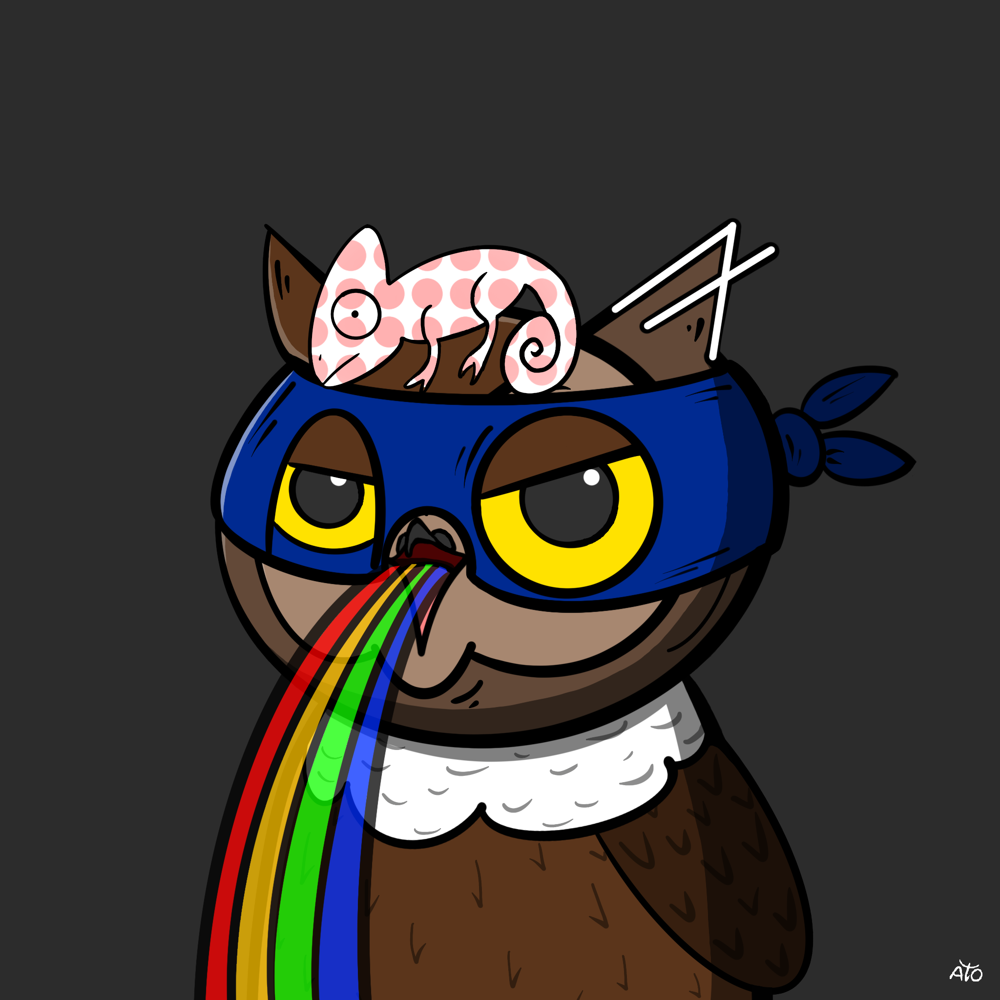 AOWL #382 NFT on Algorand