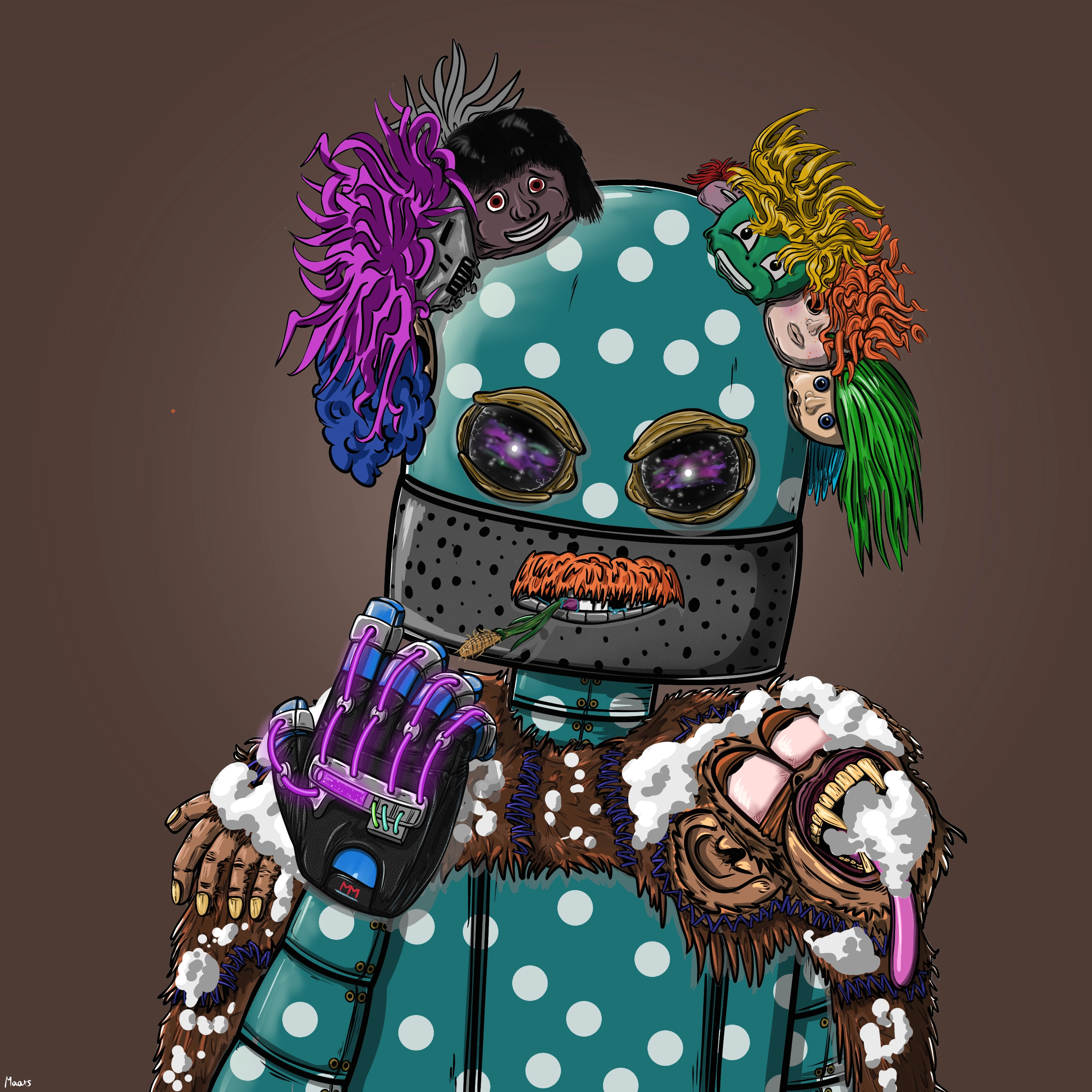 Mental Marvin #2723 NFT on Algorand