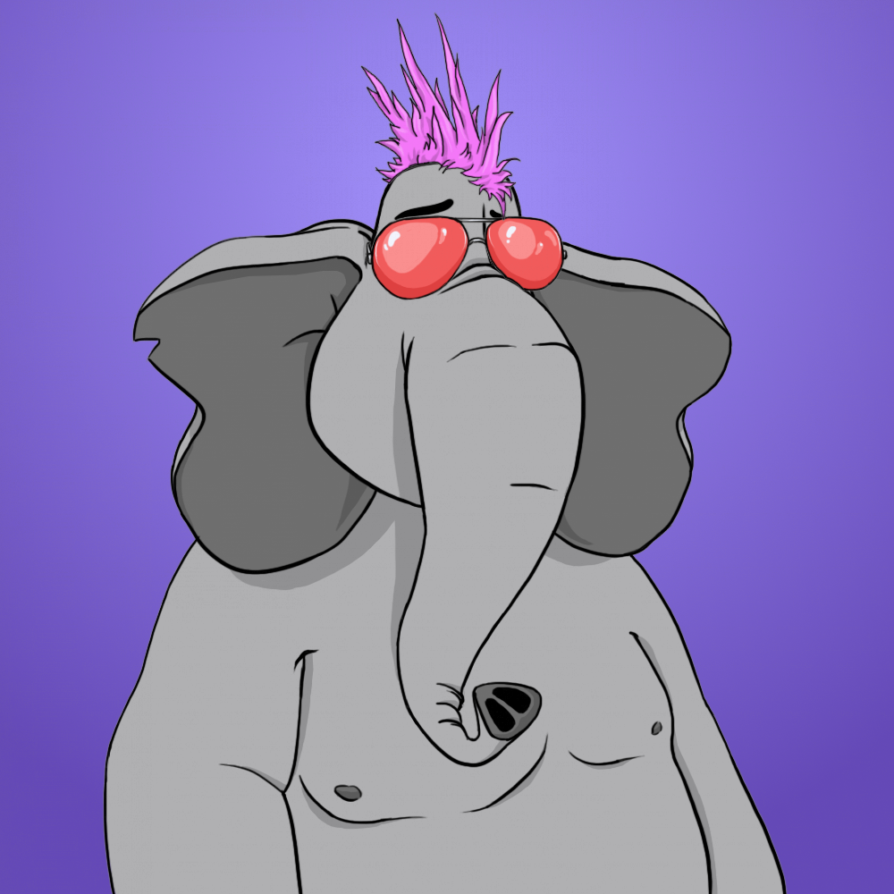 AFK Elephant #2076 NFT on Algorand