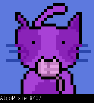 Algo Pixie #407 NFT on Algorand