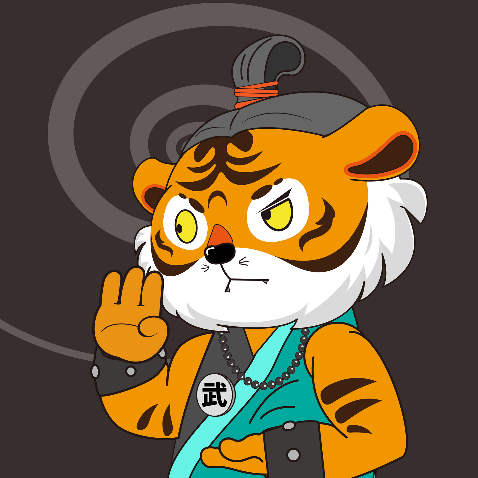 Apprentice TigerChi #038 NFT on Algorand