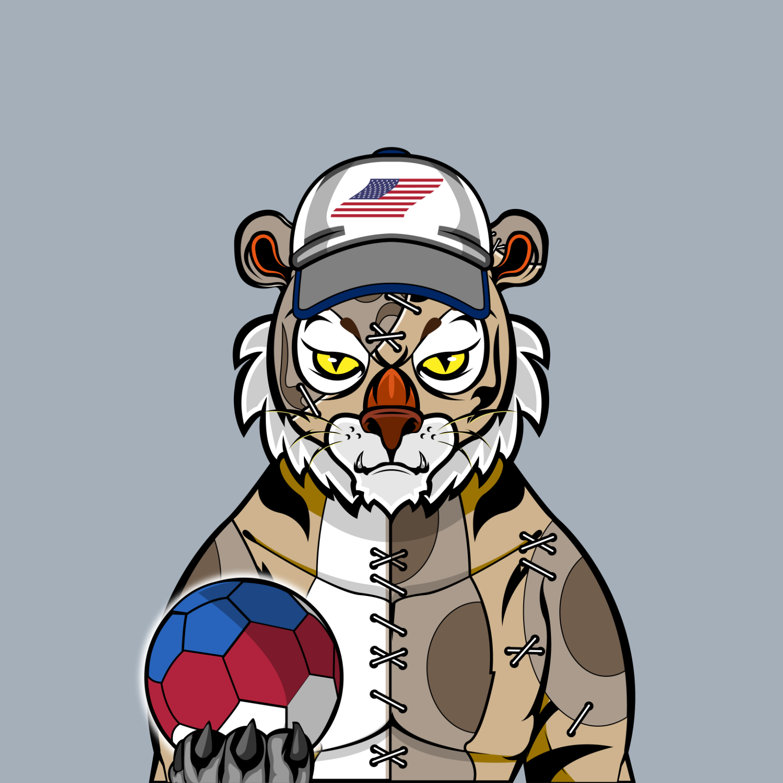 Football TigerChi #1842 NFT on Algorand