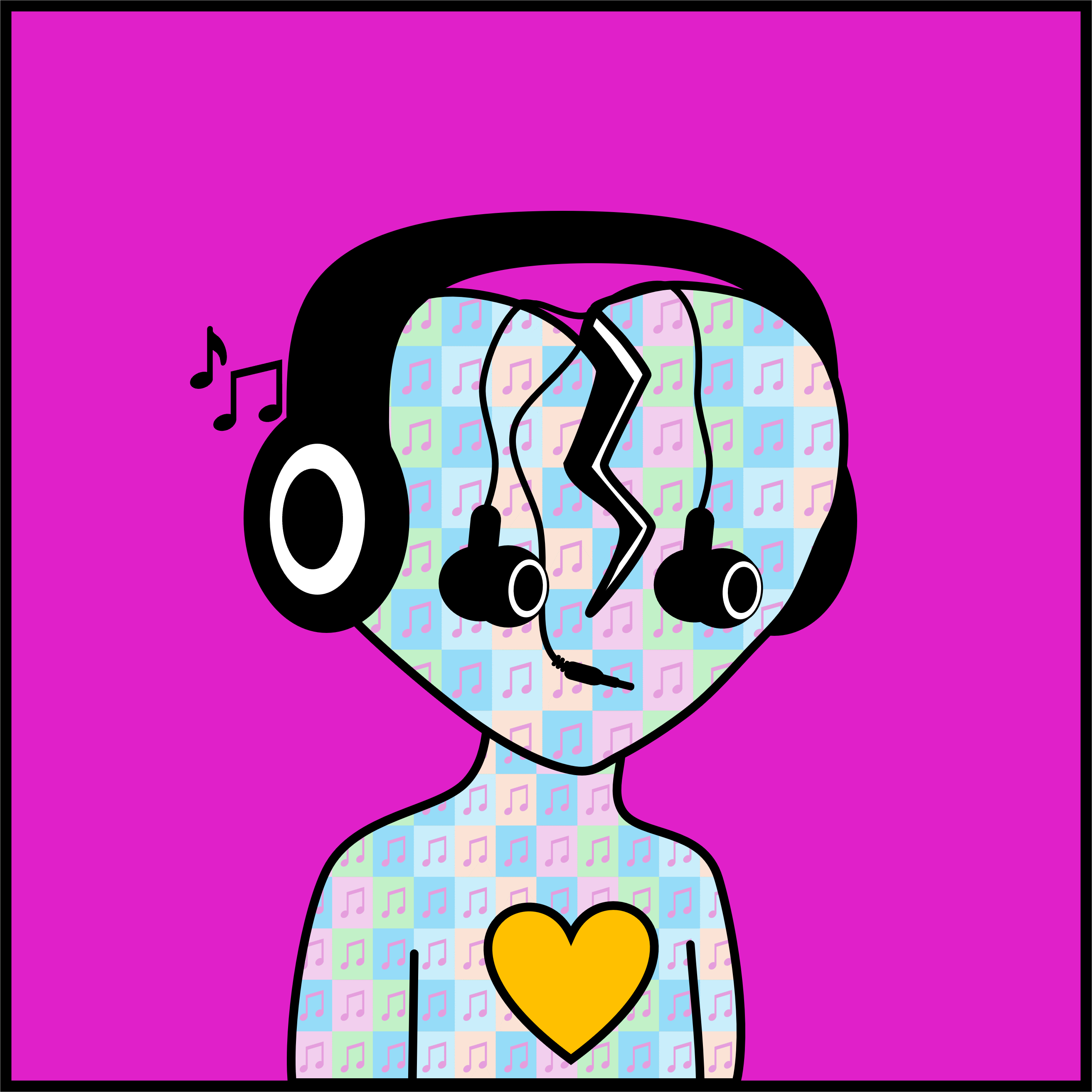 Heart Beat #568 NFT on Algorand